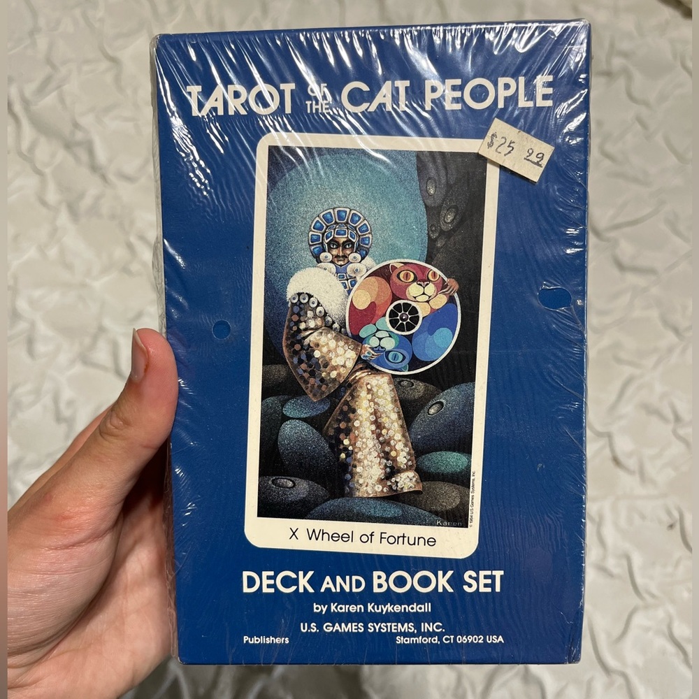 Tarot of the cat people collectible tarot cards